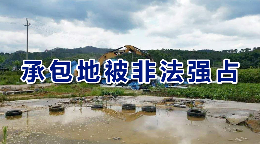 自家承包地被非法强占怎么办？3个方法助您夺回土地权益