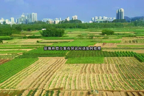 征地补偿方案有异议应该如何处理